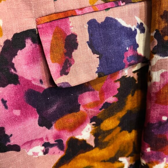 Tallia Floral Patterned Blazer Men's 40R - Picture 9 of 13